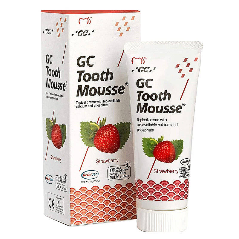 Recaldent GC Tooth Mousse Strawberry Mineral Cream 35 ml