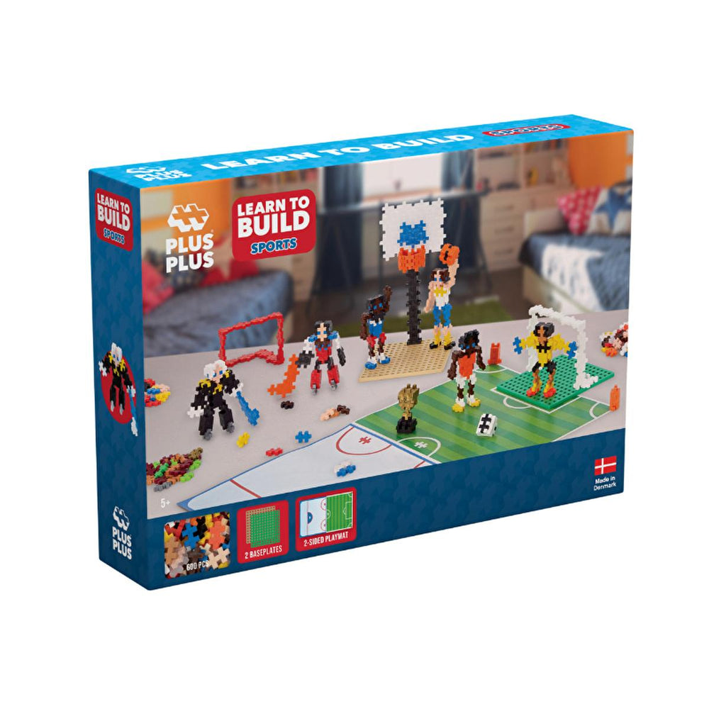 Plus Plus Construction Toy Set - 600 Piece Creative Building Blocks for Kids, Enhances Fine Motor Skills & - view 2