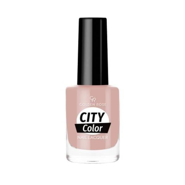 Golden Rose City Color Nail Lacquer - Long-Lasting & Vibrant Colors - 10.2ml - Nail Polish