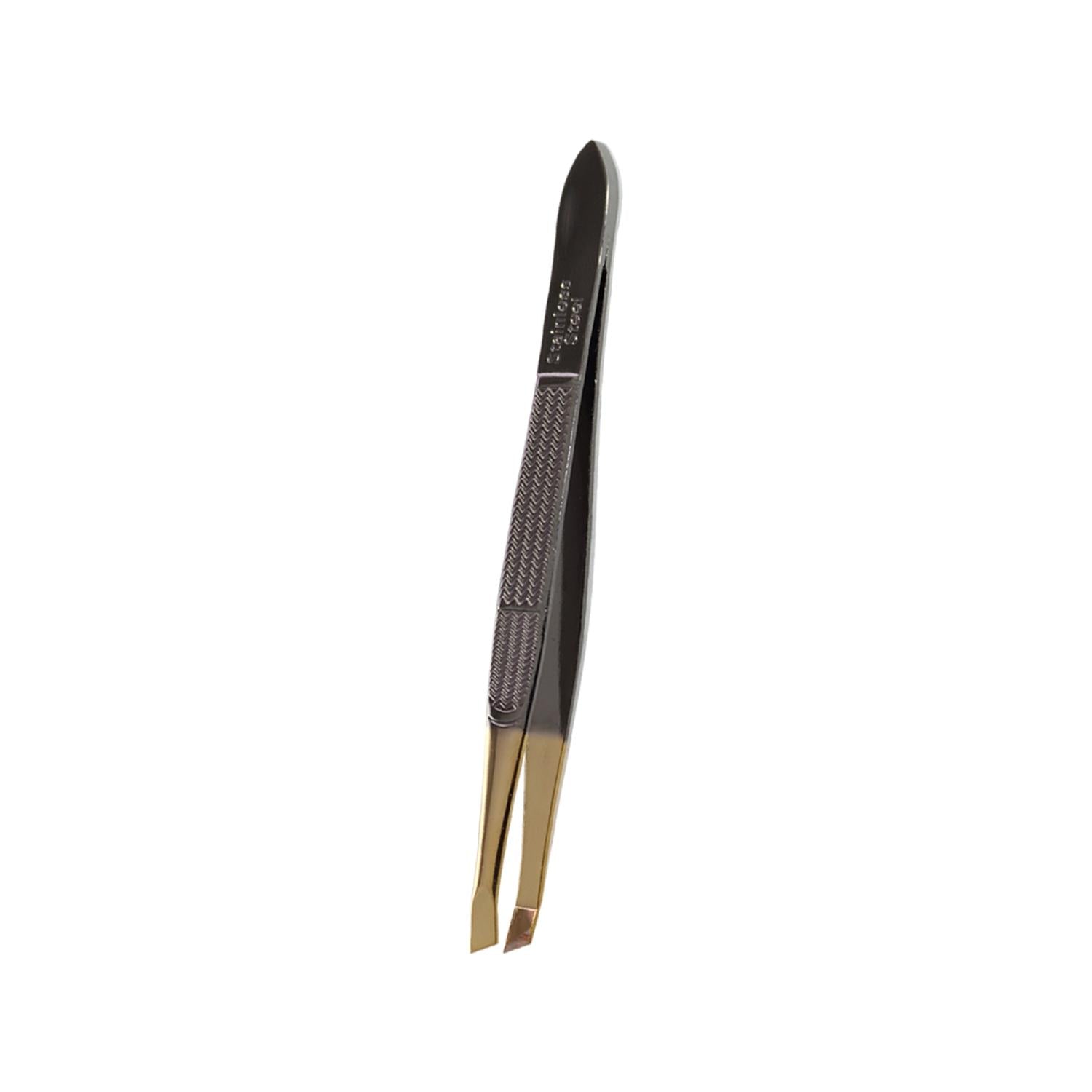 Trina Yan Slanted Tip Tweezers for Precision Grooming - 9cm, High-Quality Tweezers for Eyebrow Shaping and Hair Removal Trina Yan Slanted Tip Tweezers for Precision Grooming Tweezers, Slanted Tip Tweezers, Precision Tweezers, Grooming Tweezers, Trina Yan Tweezers, Eyebrow Tweezers, Hair Removal Tweezers, Beauty Tools, Personal Grooming, Grooming Essentials