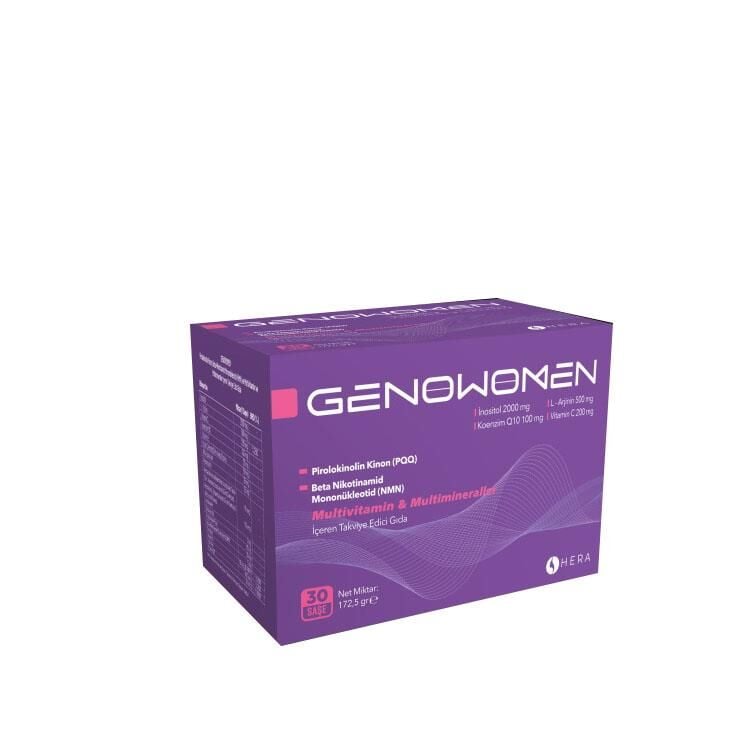 Hera Urunleri GenoWomen Multivitamin and Mineral Support 30 Sachets