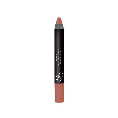 Golden Rose Matte Lipstick Crayon Shade 18 - Velvet Finish | Long-lasting - image 2