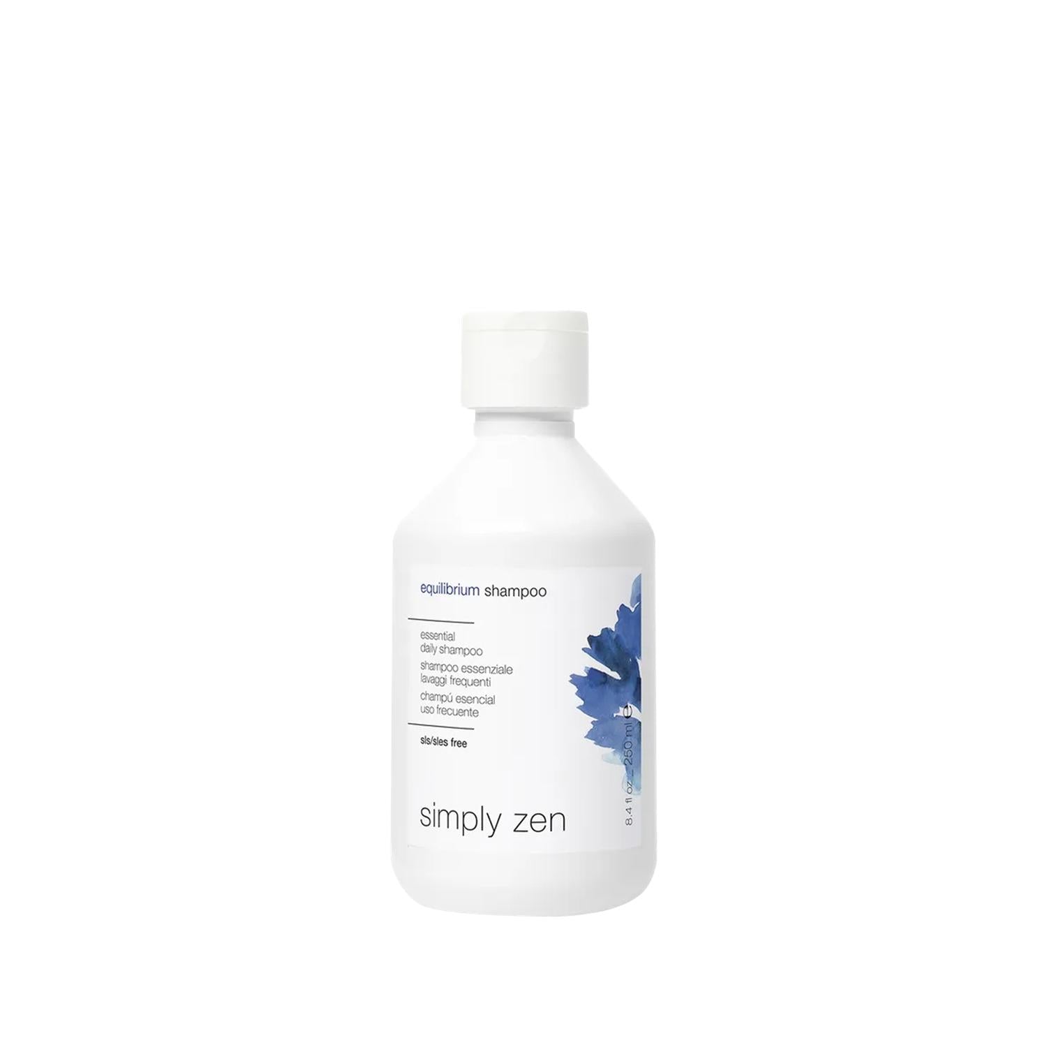 Simply Zen Equilibrium Daily Shampoo 250ml - Gentle Hair Care for Everyday Use Simply Zen Daily Shampoo 250ml - Gentle Everyday Hair Care daily shampoo, Simply Zen Equilibrium, 250 ml shampoo, gentle hair care, regular hair wash, hair care, shampoo, Simply Zen, Equilibrium range, daily hair care, mild shampoo