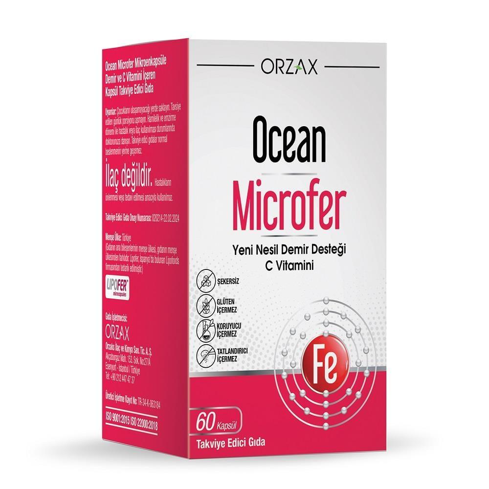 Ocean Microfer Iron Supplement - 60 Capsules for Iron Deficiency & Anemia Relief - image 3