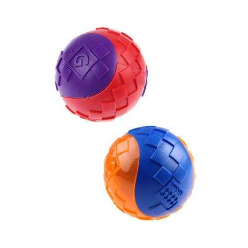 Gigwi Ball Squeaky Durable Dog Toy Medium 2-Pack