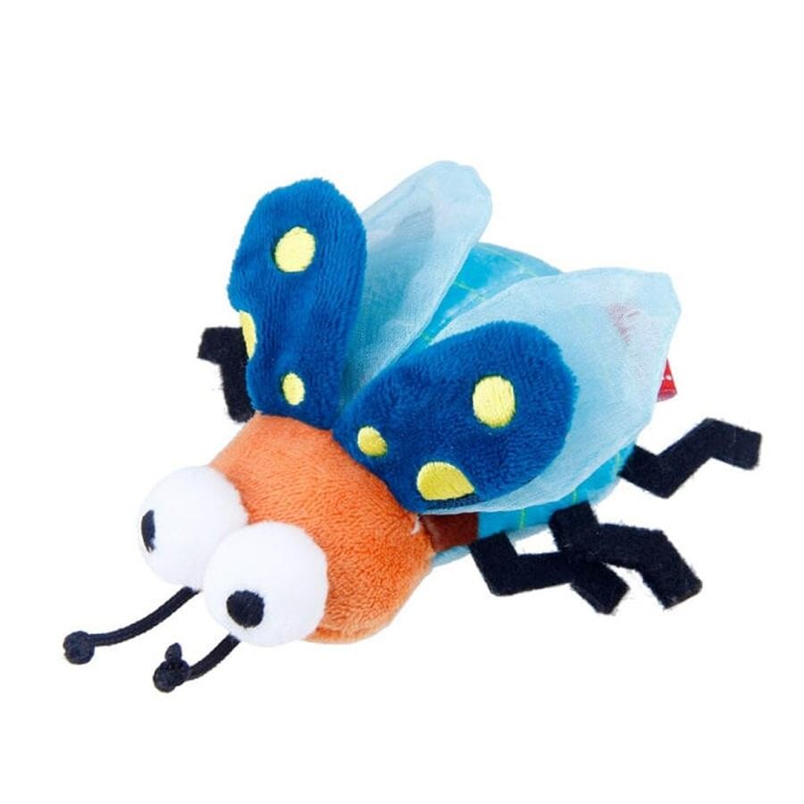Gigwi Catnip Bee Light-Up Plush Cat Toy 9cm