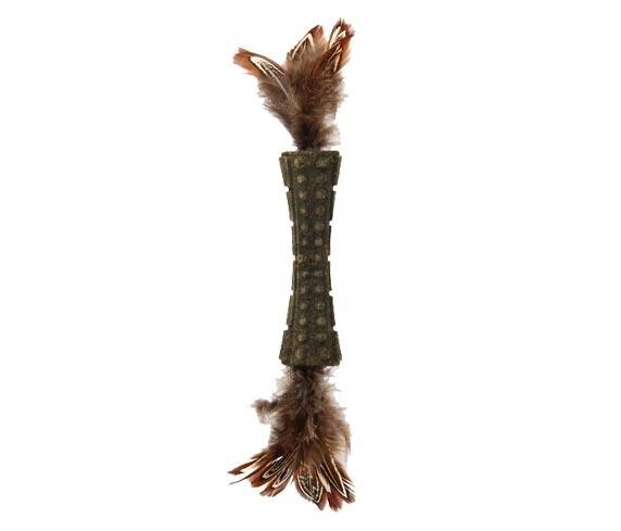 Gigwi Johnny Stick Natural Catnip Cat Toy Brown