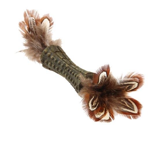 Gigwi Johnny Stick Natural Catnip Cat Toy Brown