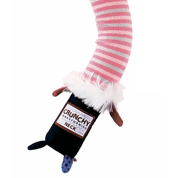 Gigwi Plush Friendz Crunchy Neck Rabbit Dog Toy 40cm