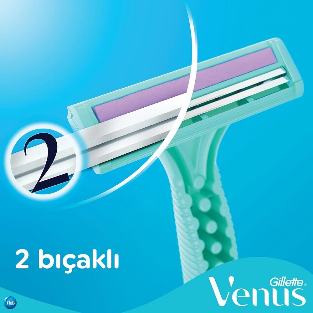 Gillette Venus Simply Disposable Razors for Smooth Shaving
