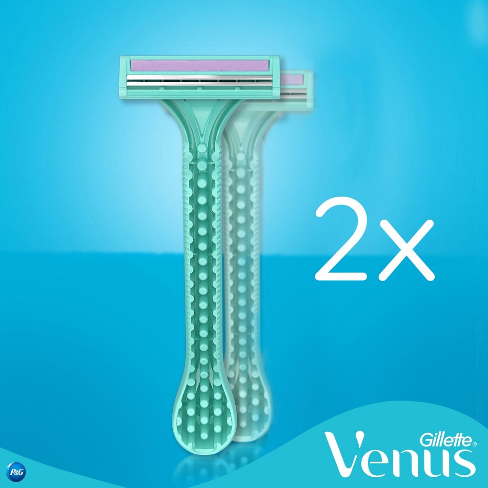 Gillette Venus Simply Disposable Razors for Smooth Shaving