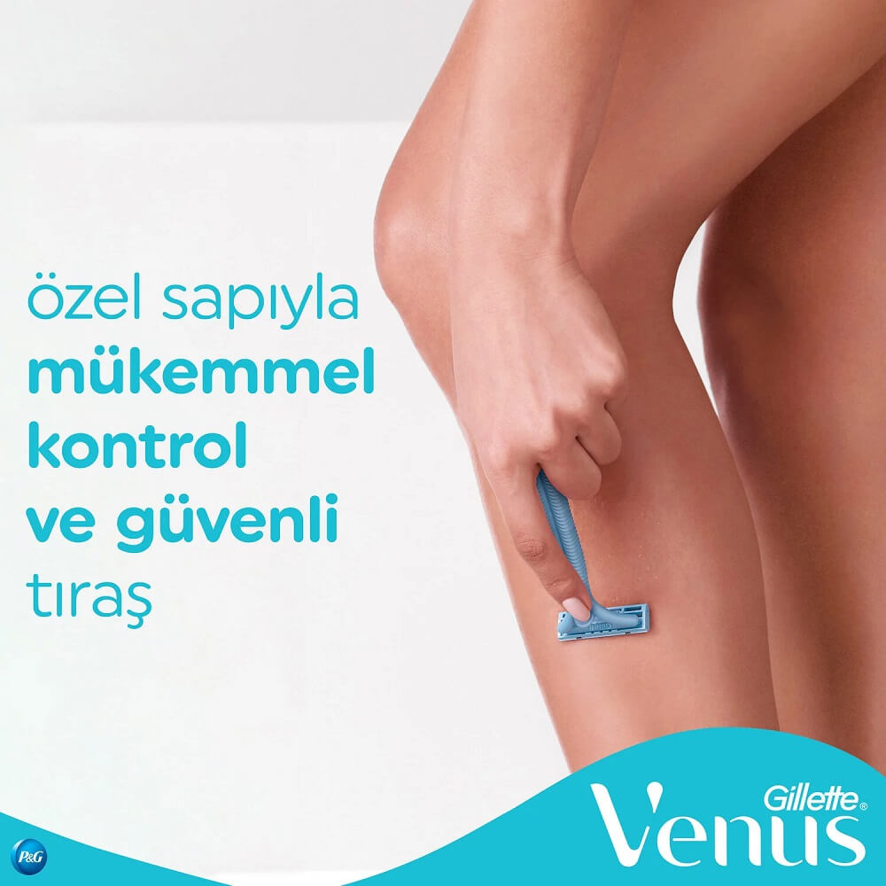 Gillette Venus Simply Disposable Razors for Smooth Shaving