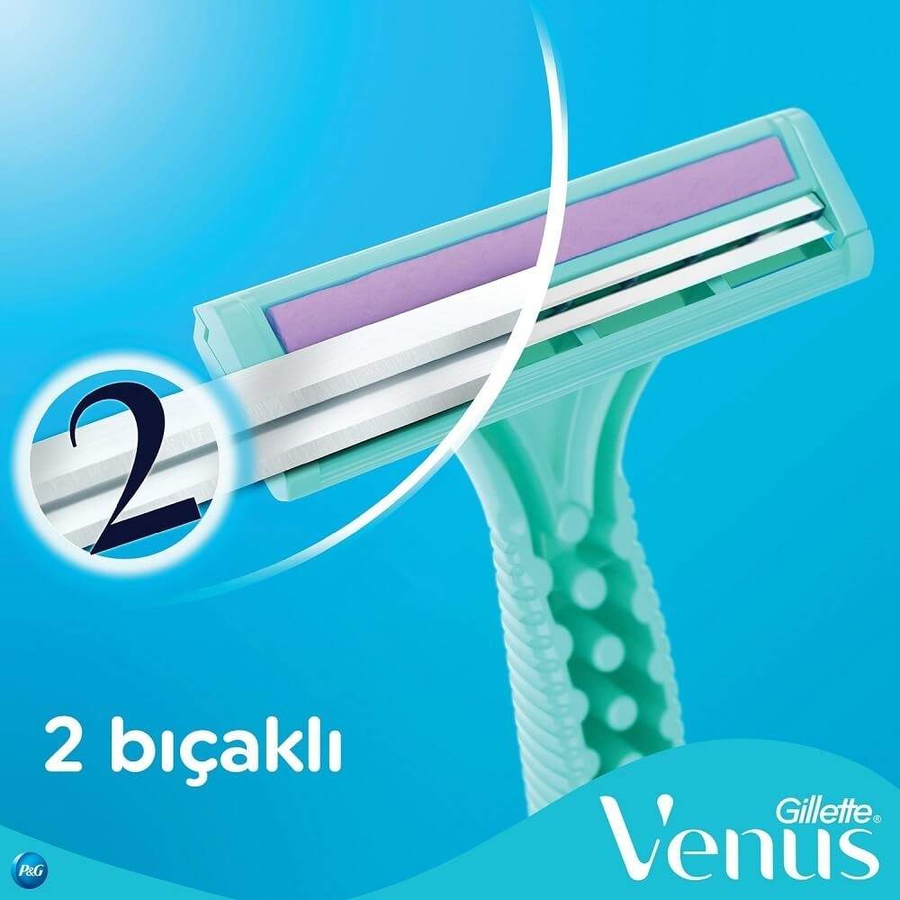 Gillette Venus Simply Disposable Razors for Smooth Shaving