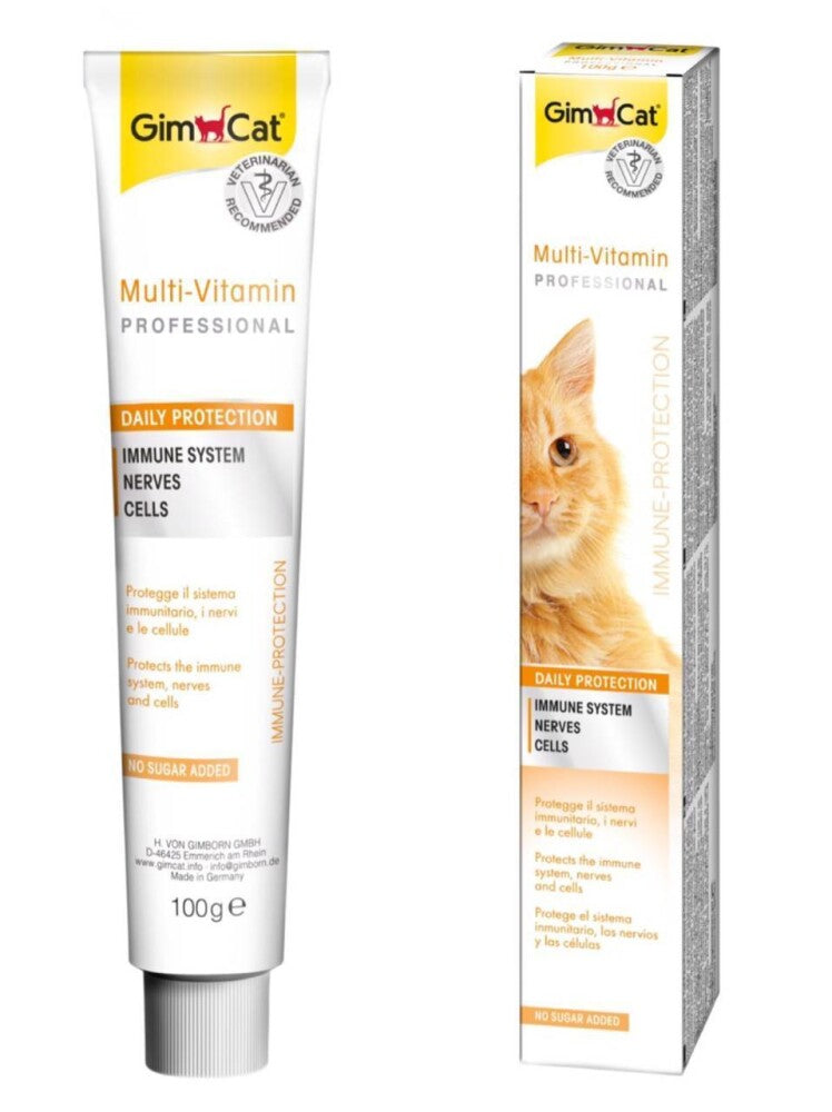 GimCat Multi-Vitamin Professional Paste for Cats 100g