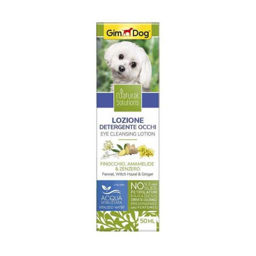 GimDog Natural Solutions Dog Eye Cleaning Lotion 50 ml