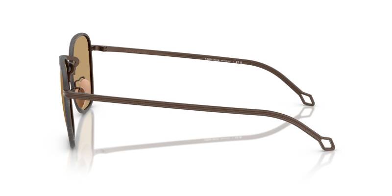 Giorgio Armani Men's Brown Lens Metal Sunglasses 54mm