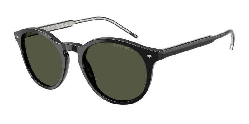 Giorgio Armani 0AR8211 Green Lens Acetate Sunglasses 52mm