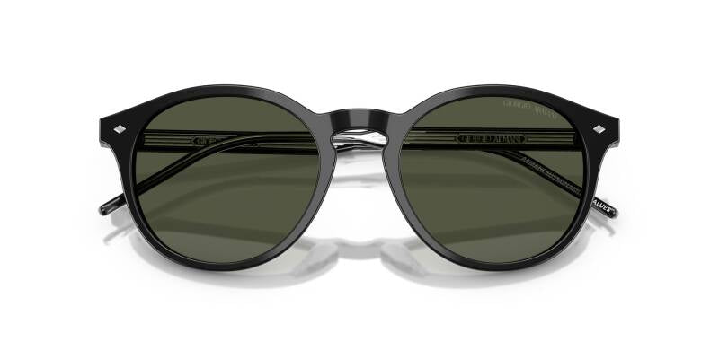 Giorgio Armani 0AR8211 Green Lens Acetate Sunglasses 52mm