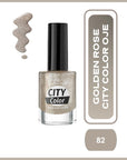Golden Rose City Color Nail Lacquer High-Shine Shade 82
