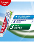 Colgate Triple Action Toothpaste for Fresh Breath 75 ml