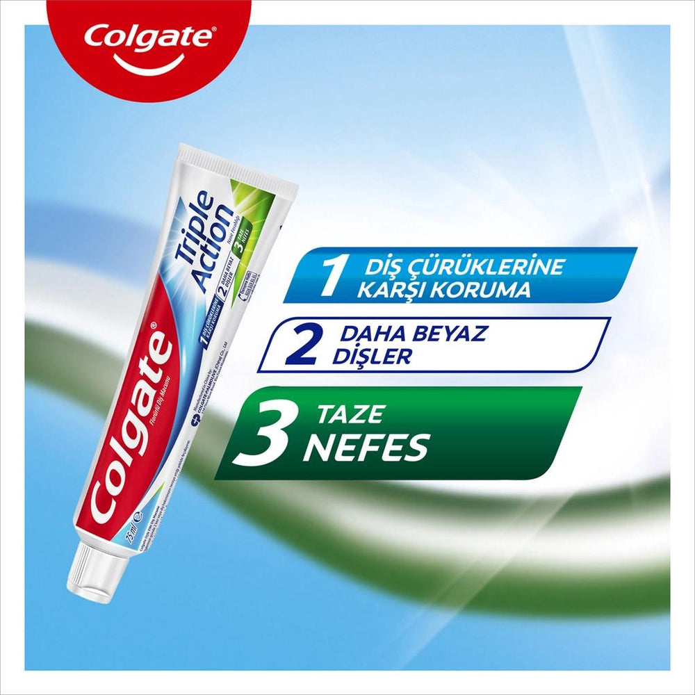Colgate Triple Action Toothpaste for Fresh Breath 75 ml