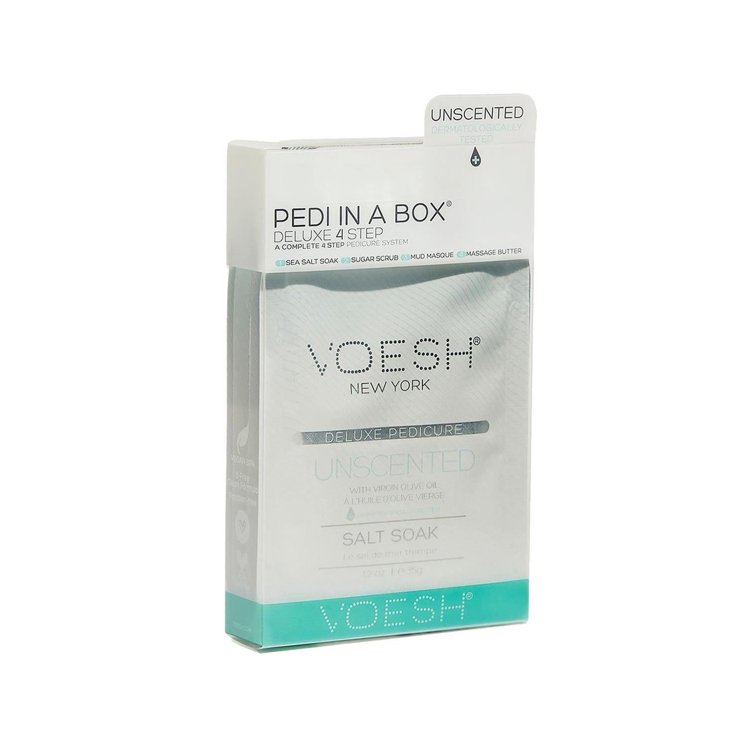 Voesh New York Deluxe Pedicure Kit - 4-Step At-Home Fragrance-Free Pedicure Set for Sensitive Skin Voesh New York Deluxe Pedicure Kit - Fragrance-Free 4-Step Pedicure Pedicure kit, At-home pedicure, Deluxe foot care, Fragrance-free pedicure products, Voesh New York pedicure, Sensitive skin care, Foot care routine, Self-care, Personal grooming, Luxury pedicure, Home spa, Foot pampering, Salon-quality pedicure, Gift for her, Gift for him, Relaxation, Foot health