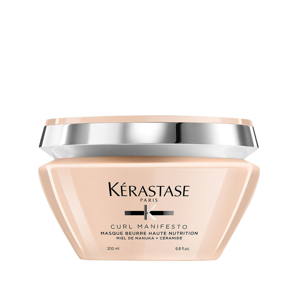 Kerastase Curl Manifesto Masque Beurre Haute Nutrition Hair Mask for Curly Hair - 200ml, Nourishing Curl Care - Hair Mask