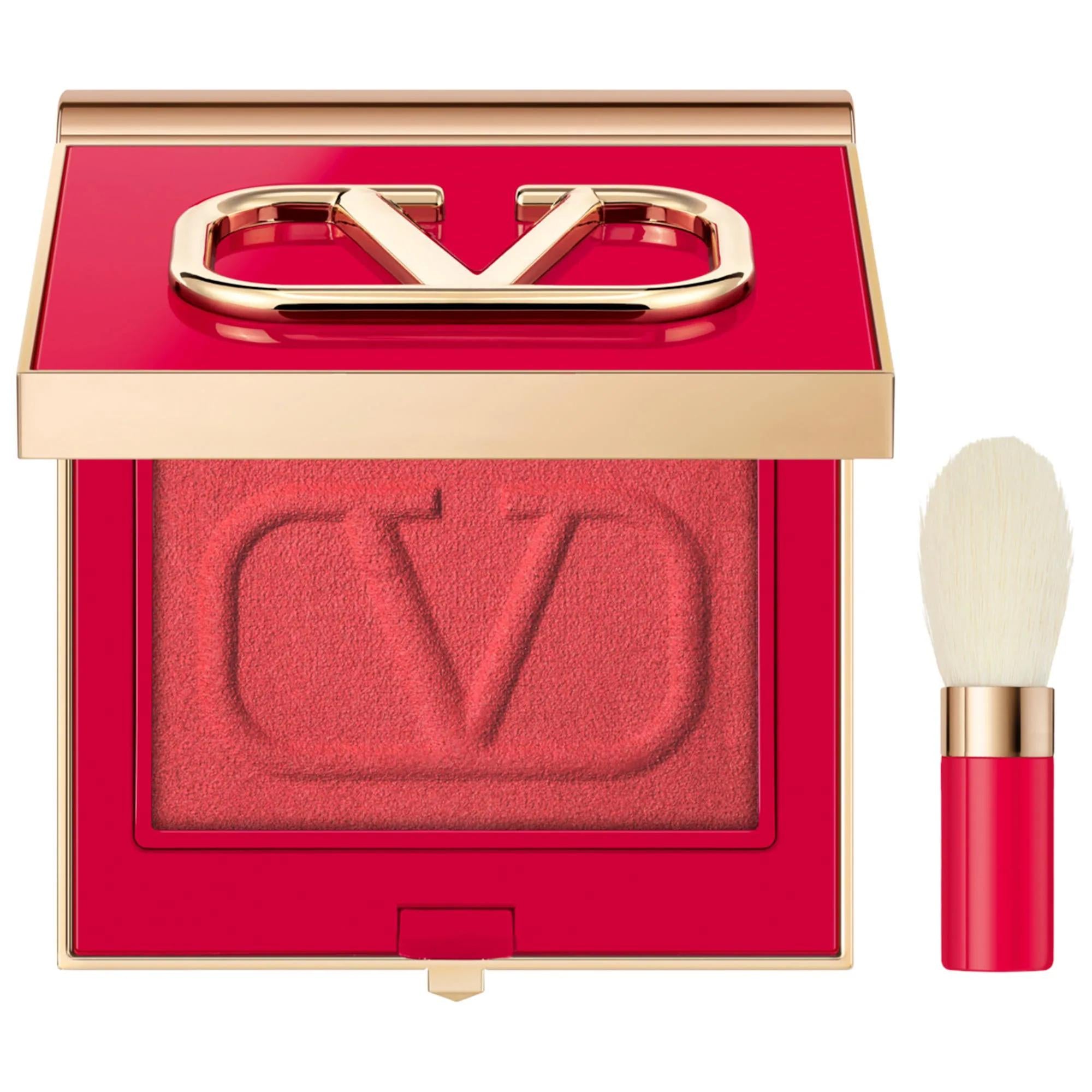 Valentino Eye2Cheek Cream Eyeshadow and Blush - Multi-Purpose Makeup for Radiant Finish Valentino Eye2Cheek Cream Eyeshadow & Blush - Radiant Makeup cream eyeshadow, blush, multi-purpose makeup, buildable coverage, radiant finish, Valentino, makeup for eyes and cheeks, cream-to-powder formula, Roma-Light Complex, color-boosting pearls, beauty essentials, travel makeup, everyday makeup, natural finish, customizable coverage