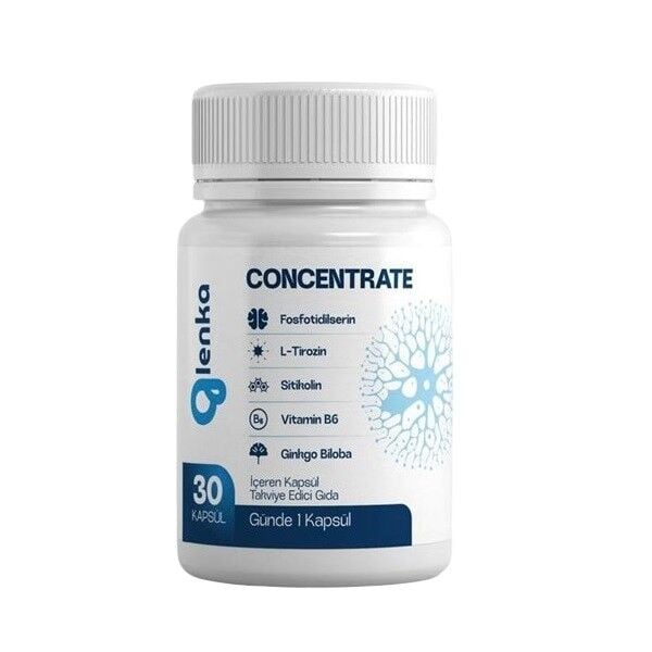 Grovit Glenka CONCENTRATE Cognitive Support Supplement 30 Capsules