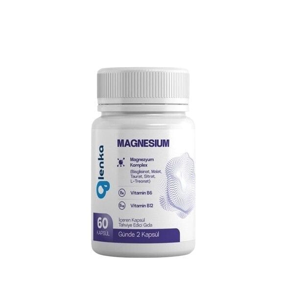 Grovit Glenka Magnesium Dietary Supplement 60 Capsules