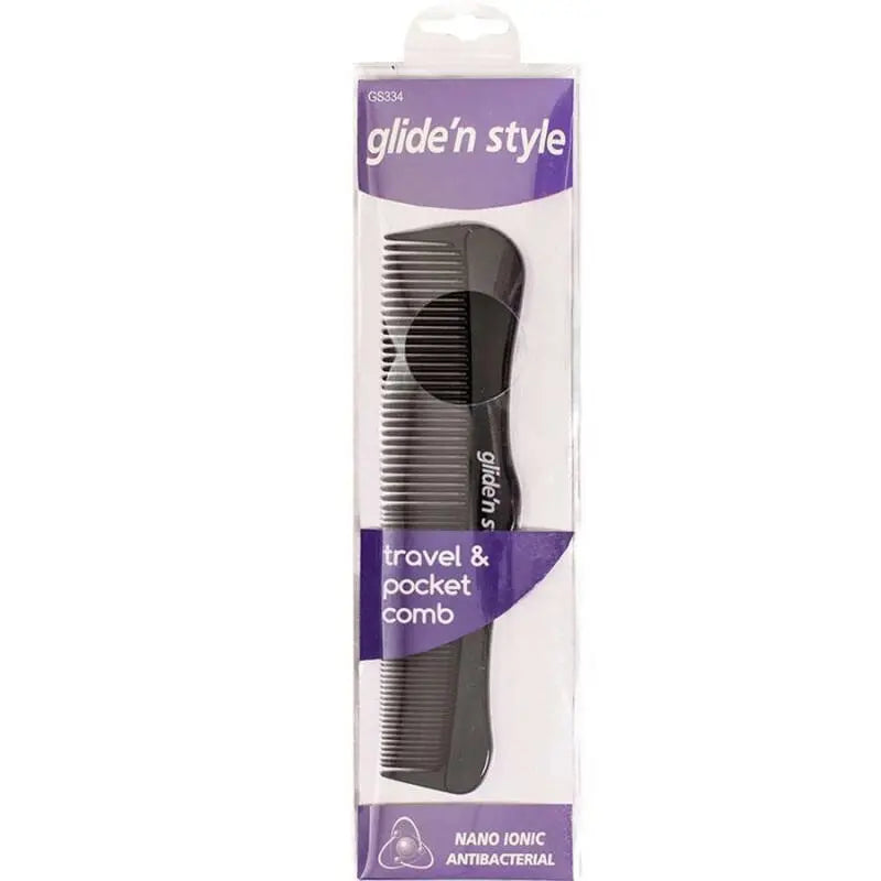 Glide'N Style GS-334 Travel &amp; Pocket Comb for Gentle Detangling