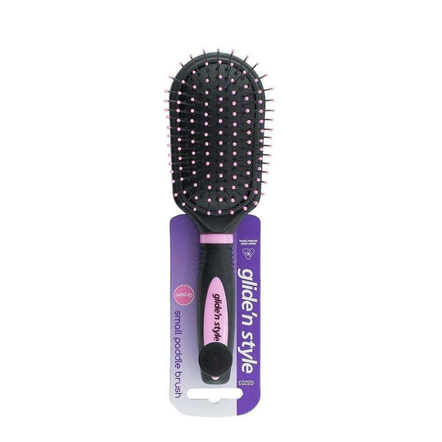 Glide'N Style Small Paddle Brush for Smooth Shine