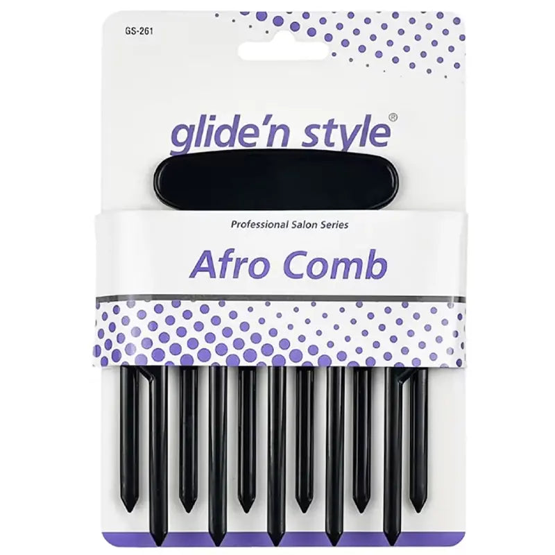 Glide'N Style Afro Comb for Volume and Styling