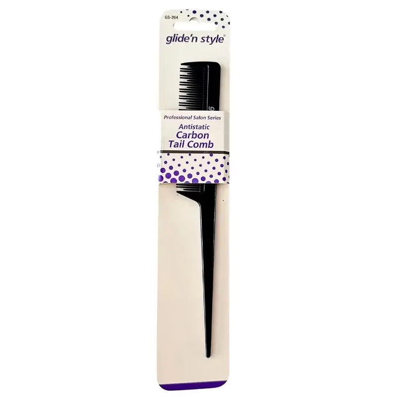 Glide'N Style Carbon Antistatic Tail Comb GS-264