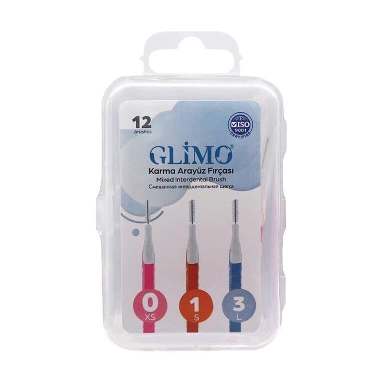 Glimo Mixed Interdental Brush Set for Oral Hygiene
