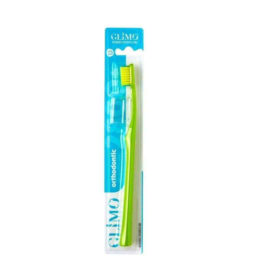 Glimo Orthodontic Toothbrush 2800+ Medium Bristles