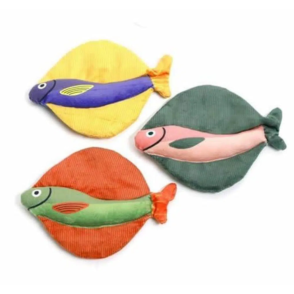 Glipet Glofish Plush Cat Toy with Interactive Design 19x14 cm
