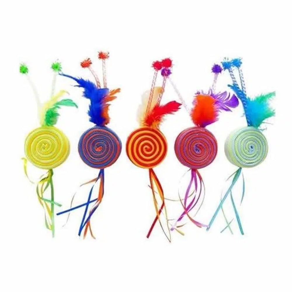 Glipet Braided Rope Candy Cat Toy for Active Play 5.5 cm