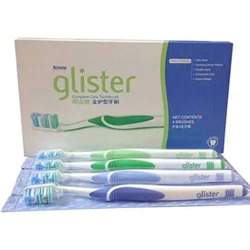Glister Advanced Toothbrush (4 Brushes) - Diş Fırçaları