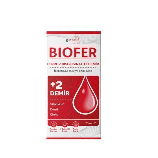 Globest Biofer Syrup Iron & Vitamin C Supplement 100ml