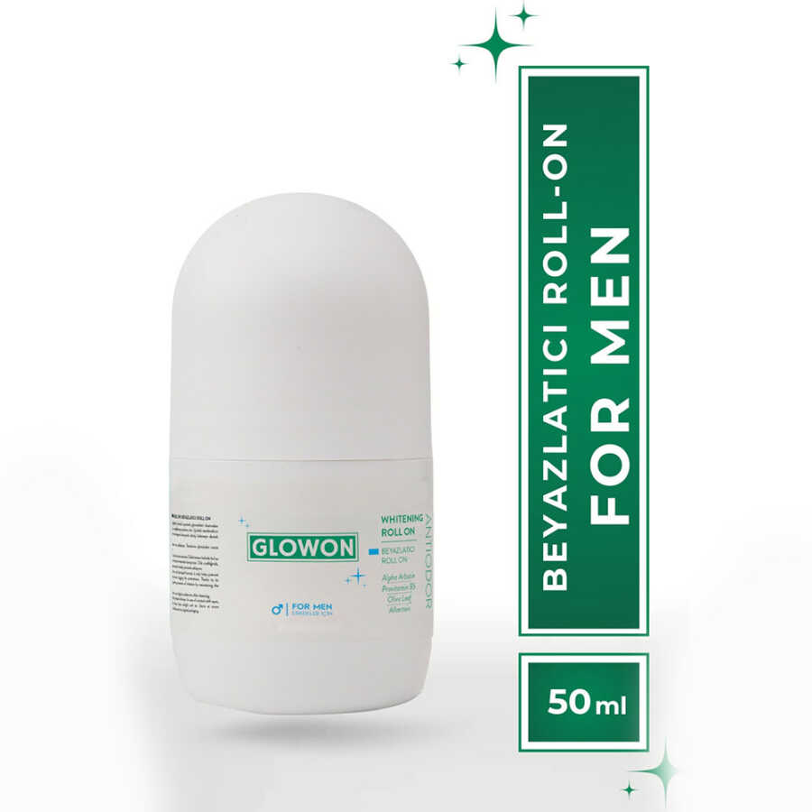 Glowon Men Brightening Roll-On Deodorant for Fresh Skin 50 ml