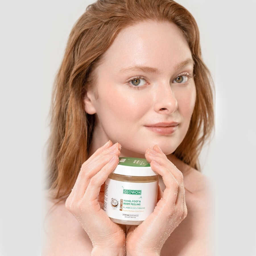 Glowon Coconut Hand Foot and Body Peeling Smoothing Scrub 300 ml