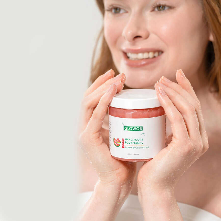 Glowon Watermelon Hand Foot & Body Scrub Smoothing Peeling 300ml