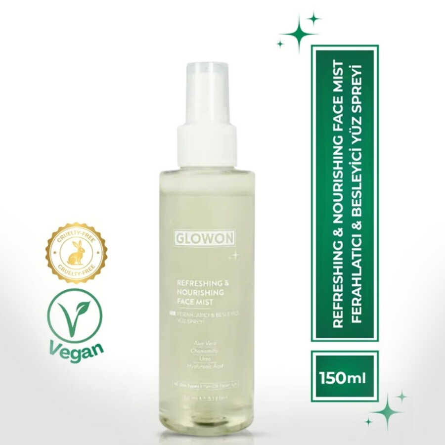 Glowon Refreshing & Nourishing Face Mist with Hyaluronic Acid 100ml