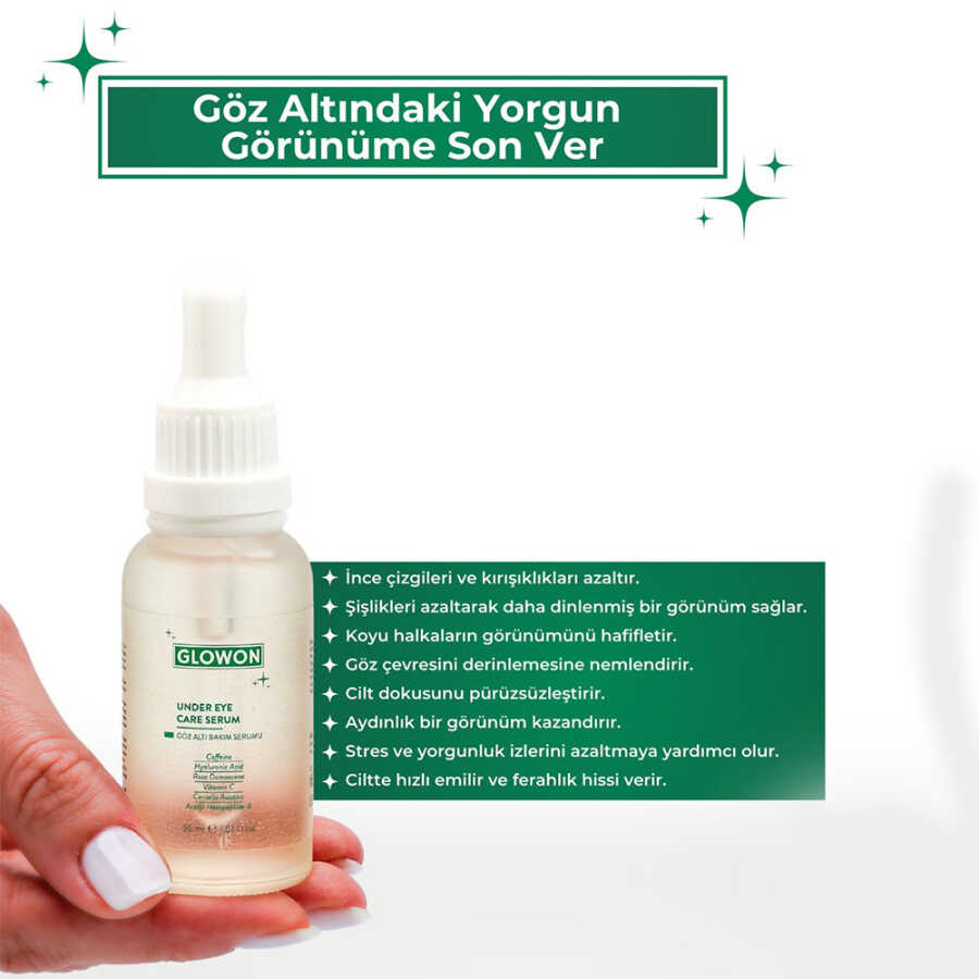 Glowon Eye Contour Serum with Hyaluronic Acid & Peptides 30 ml