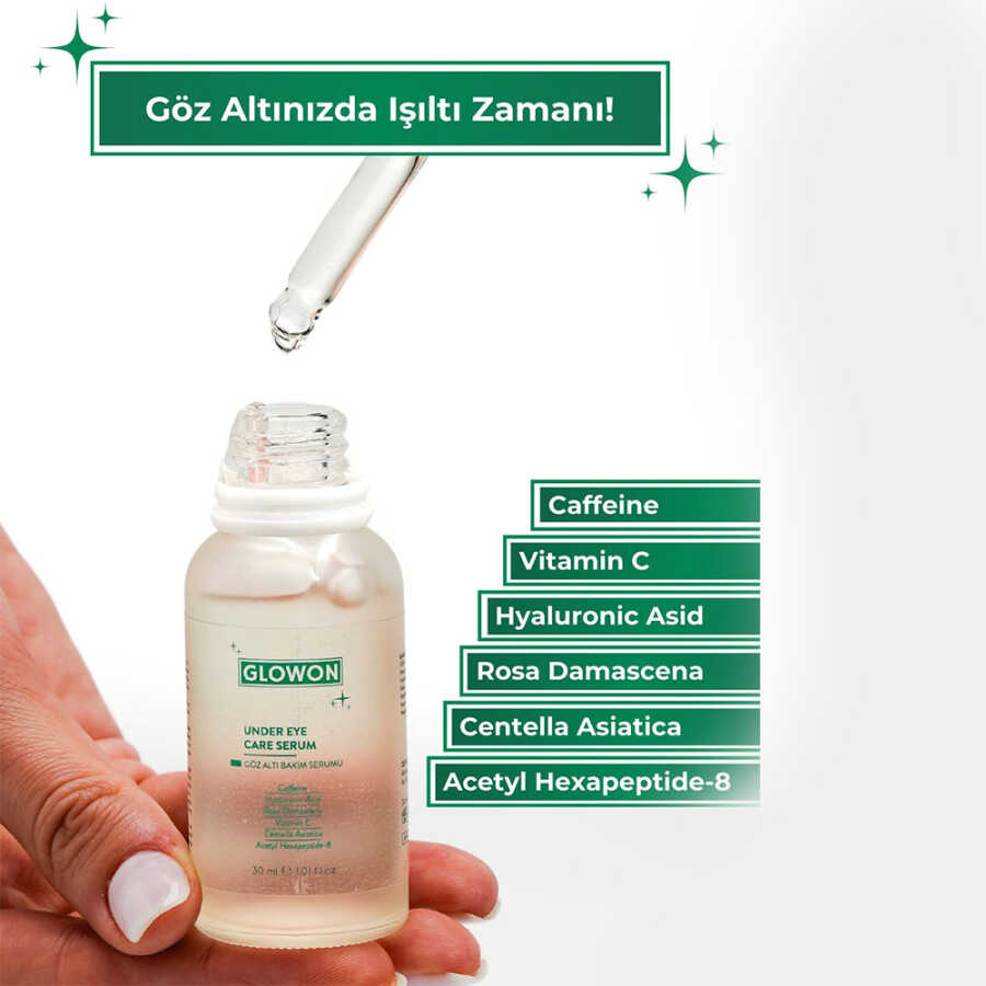 Glowon Eye Contour Serum with Hyaluronic Acid & Peptides 30 ml