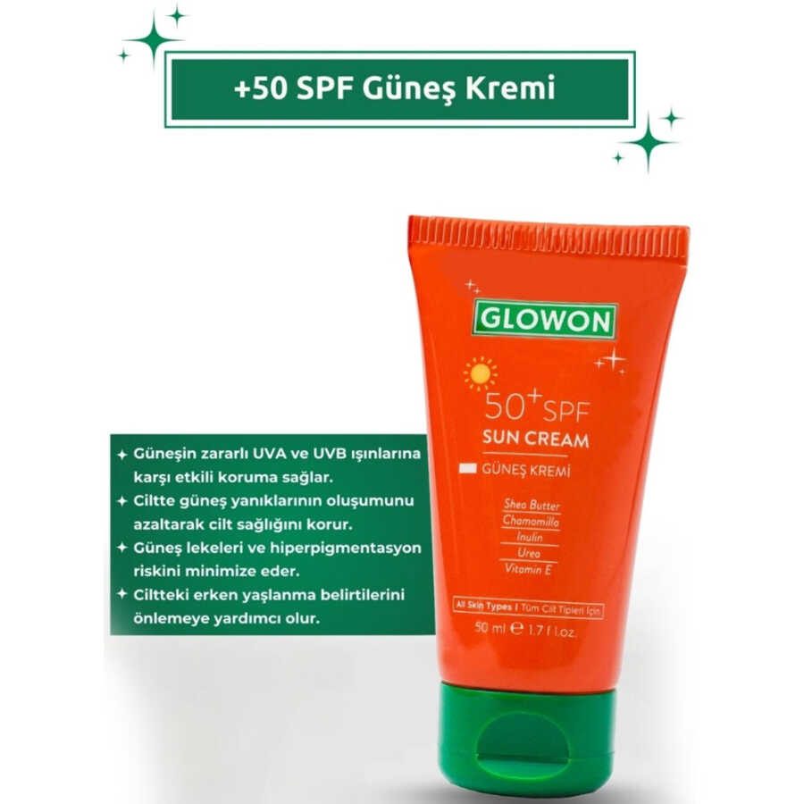Glowon Collagen Sunscreen SPF 50+ Hydrating Daily Cream 50 ml