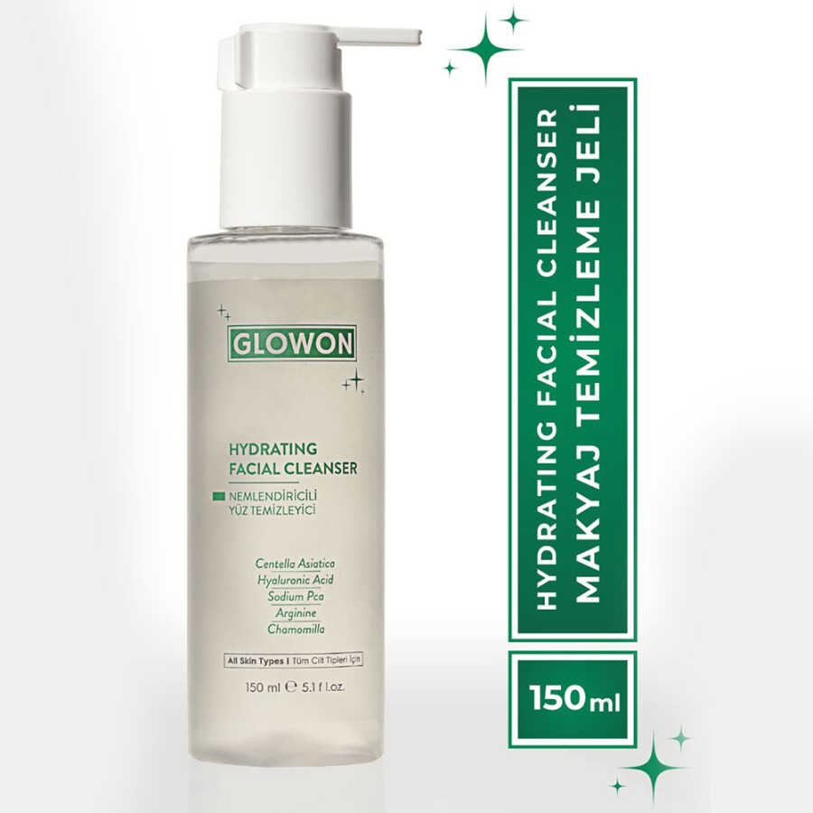 Glowon Hydrating Facial Cleanser & Makeup Remover 150 ml