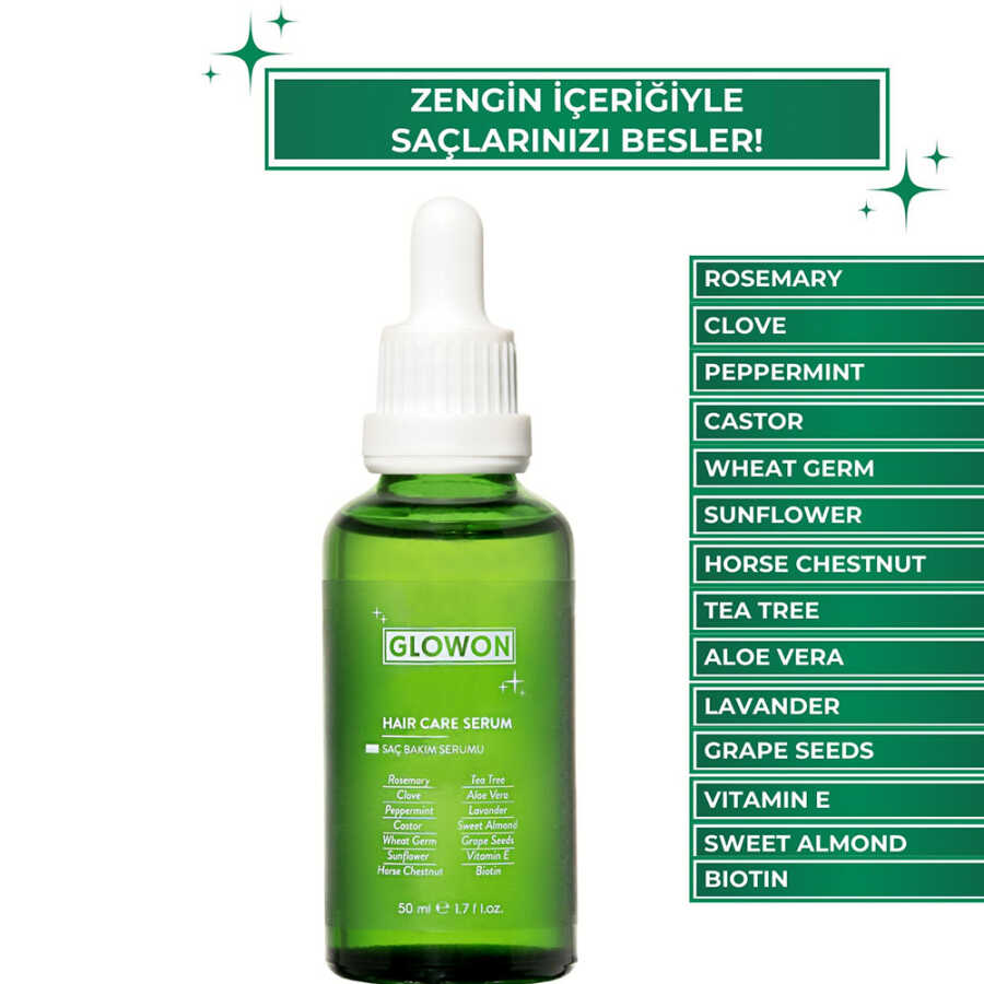 Glowon Rosemary Hair Care Serum Revitalizing Formula 50 ml