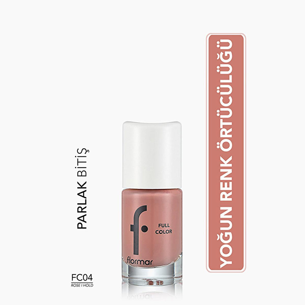 Flormar Full Color Ekstra Yoğun Pigmentli Oje - High Pigment Nail Polish for Long Lasting Nail Color - view 5